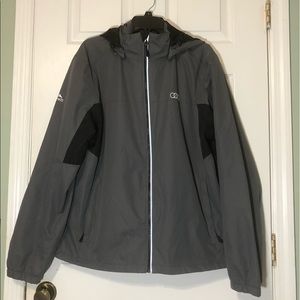 Men’s | Grey | Windbreaker Jacket | Size XL